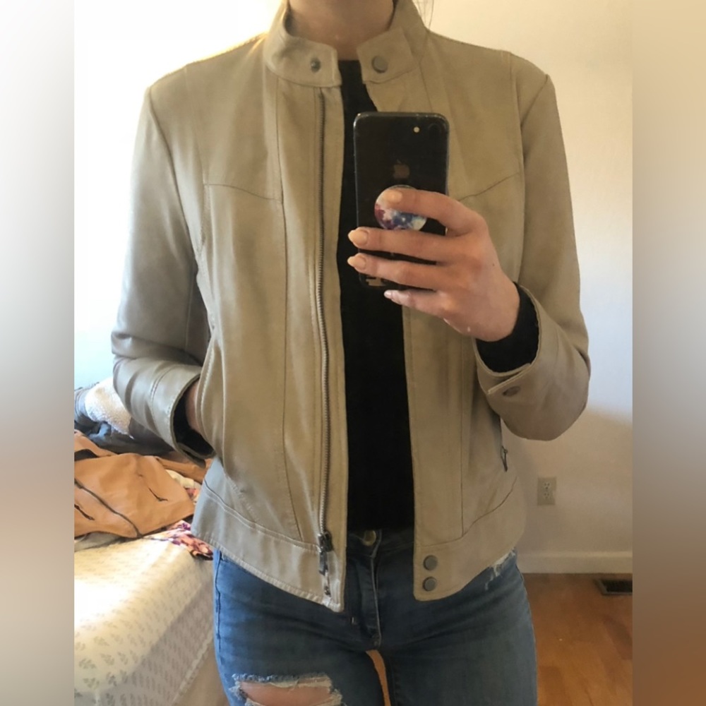 Bernardo brand Faux Leather Jacket